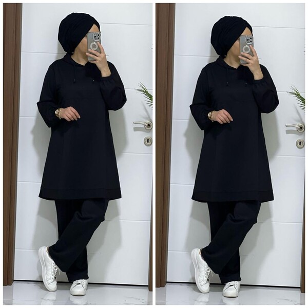 2525 K40 SİYAH GAMZE TAKIM - 4