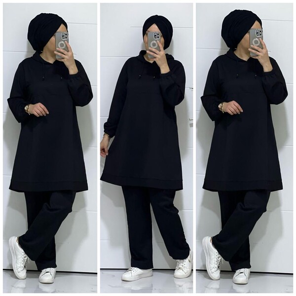 2525 K40 SİYAH GAMZE TAKIM - 6