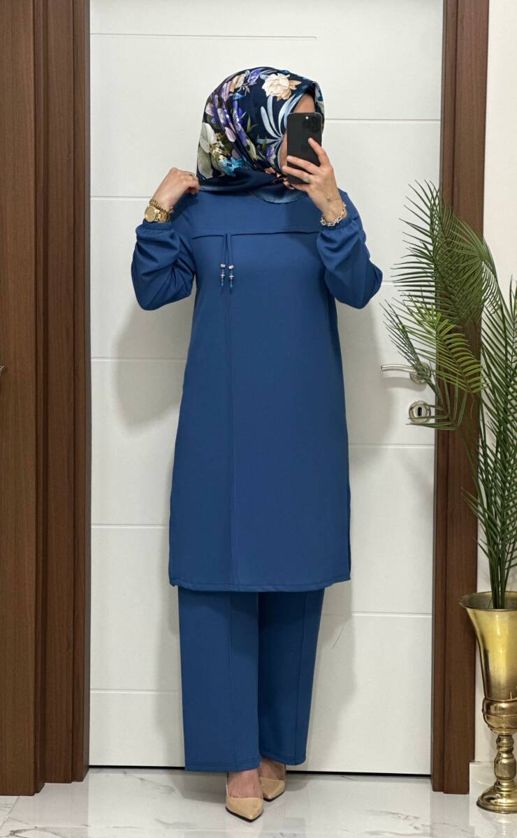 1687 K 90 İNDİGO GÜLCE TAKIM - 2