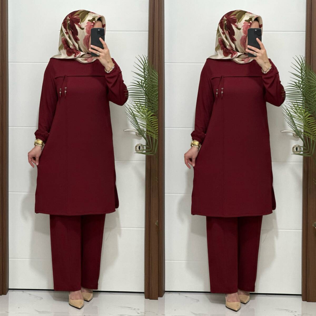 1687 K 90 BORDO GÜLCE TAKIM - 3