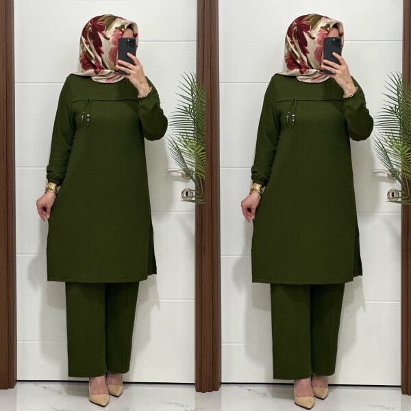 1687 K 90 HAKİ GÜLCE TAKIM - 3