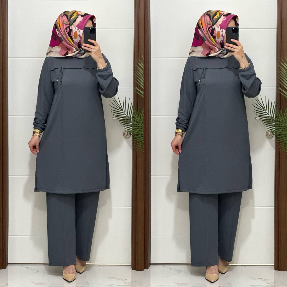 1687 K 90 ANTRASİT GÜLCE TAKIM - 3