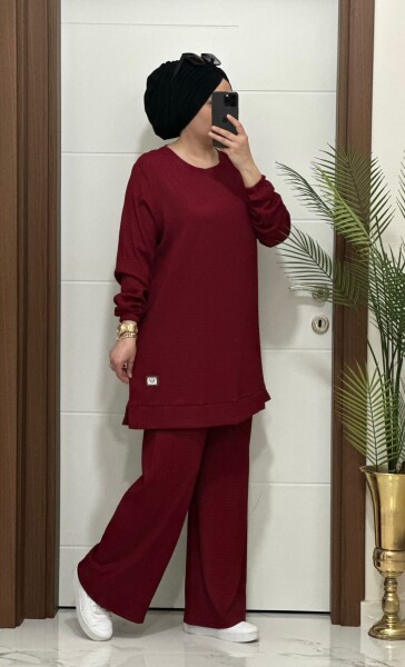 9080 K-80 BORDO ARMALI SPOR TAKIM - 1