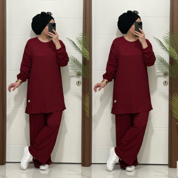 9080 K-80 BORDO ARMALI SPOR TAKIM - 2