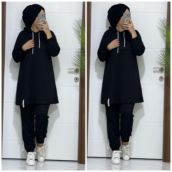 2040 K60 SİYAH BUSE TAKIM - 4