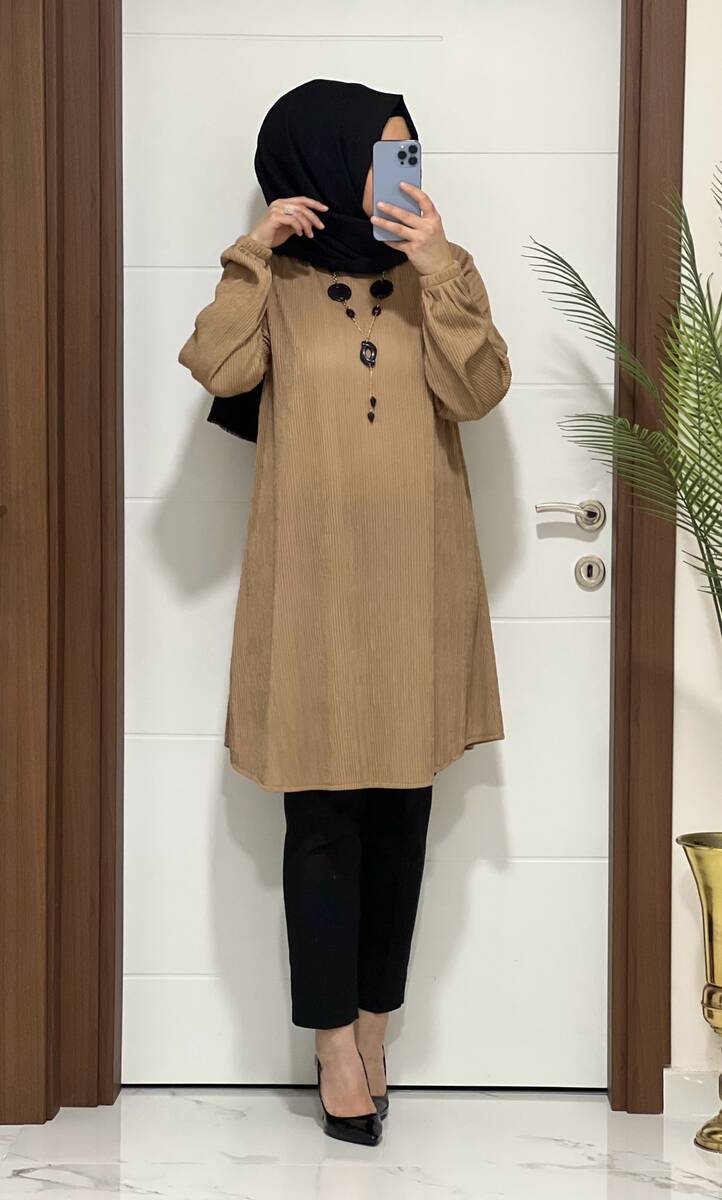 2060 K35 CAMEL ESMA TUNİK - 2