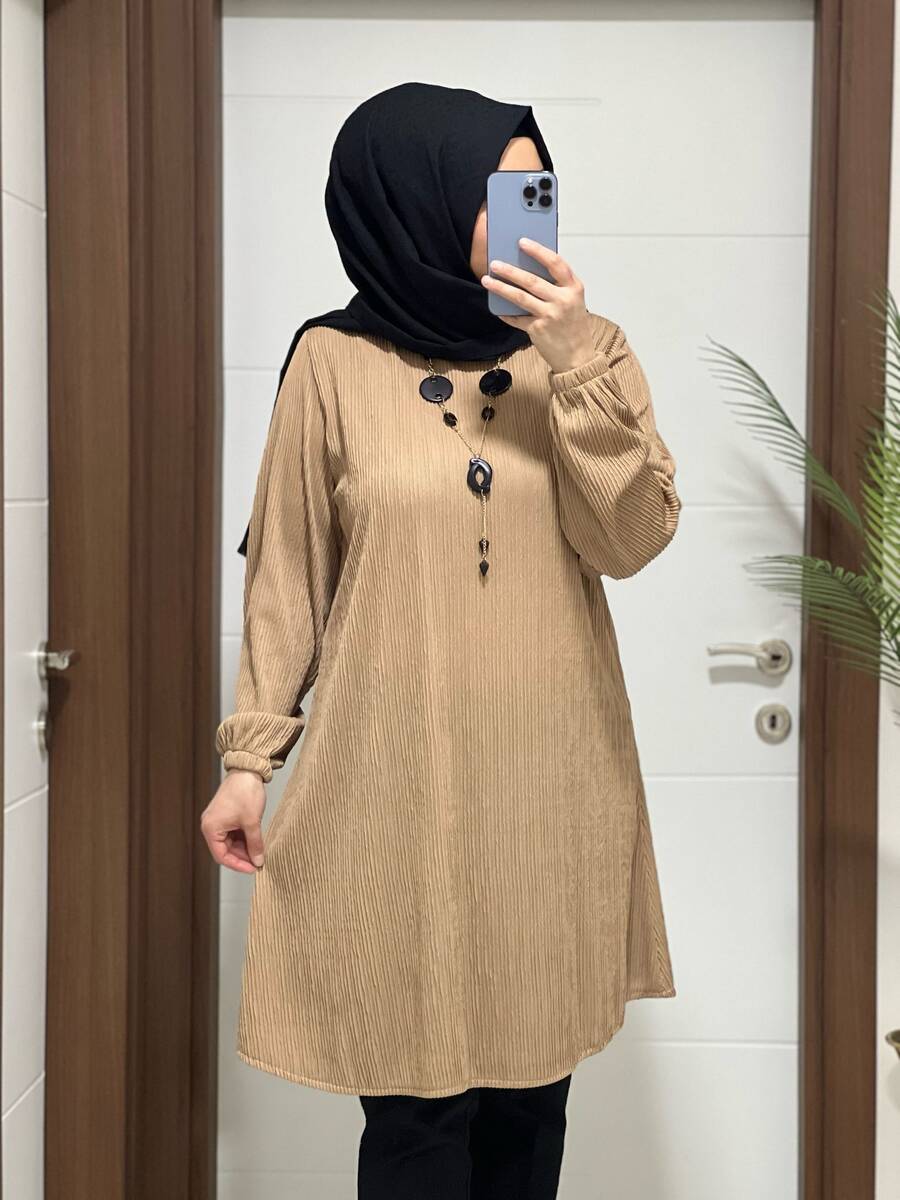2060 K35 CAMEL ESMA TUNİK - 3