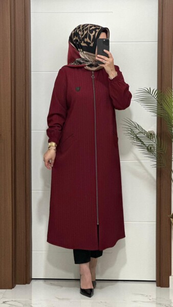 5507 K90 BORDO SARE KAP - 1