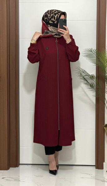 5507 K90 BORDO SARE KAP - 3