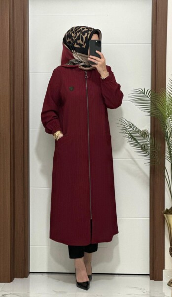 5507 K90 BORDO SARE KAP - 2