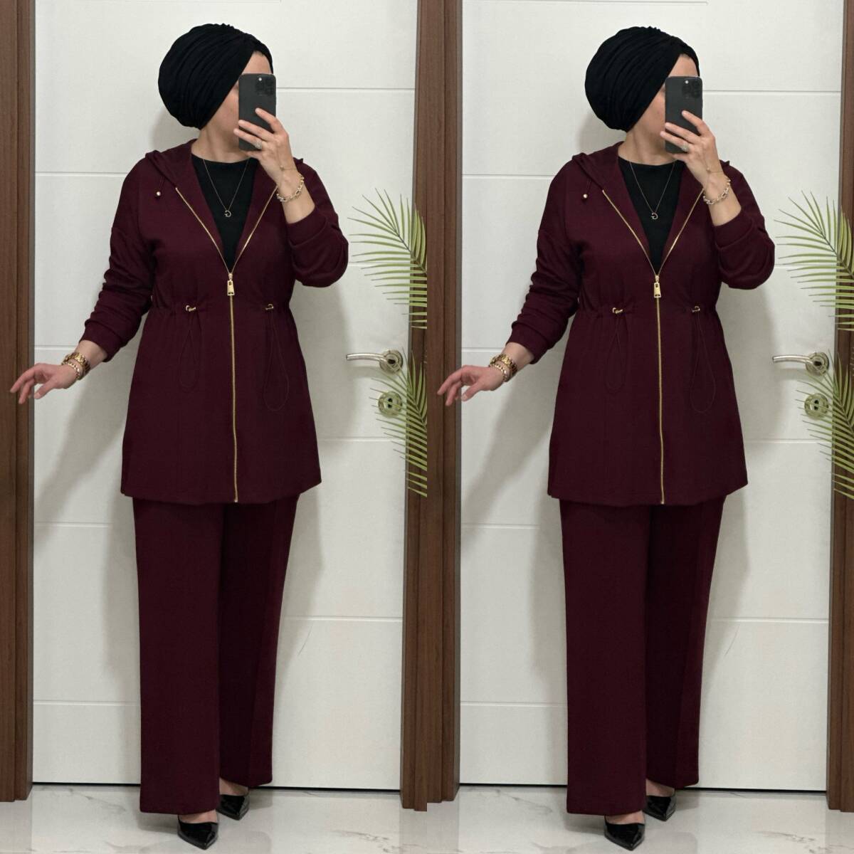 25920 K 180 BORDO ALYA TAKIM - 3