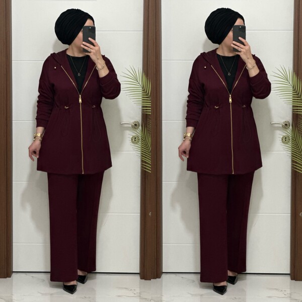 25920 K 180 BORDO ALYA TAKIM - 5