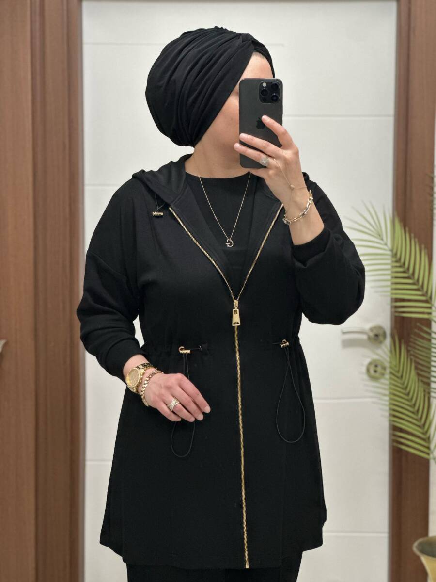 25920 K 180 SİYAH ALYA TAKIM - 3