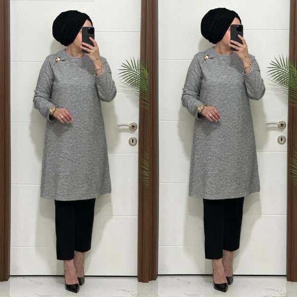 2600 K 80 GRİ OPEL TRİKO TUNİK - 3