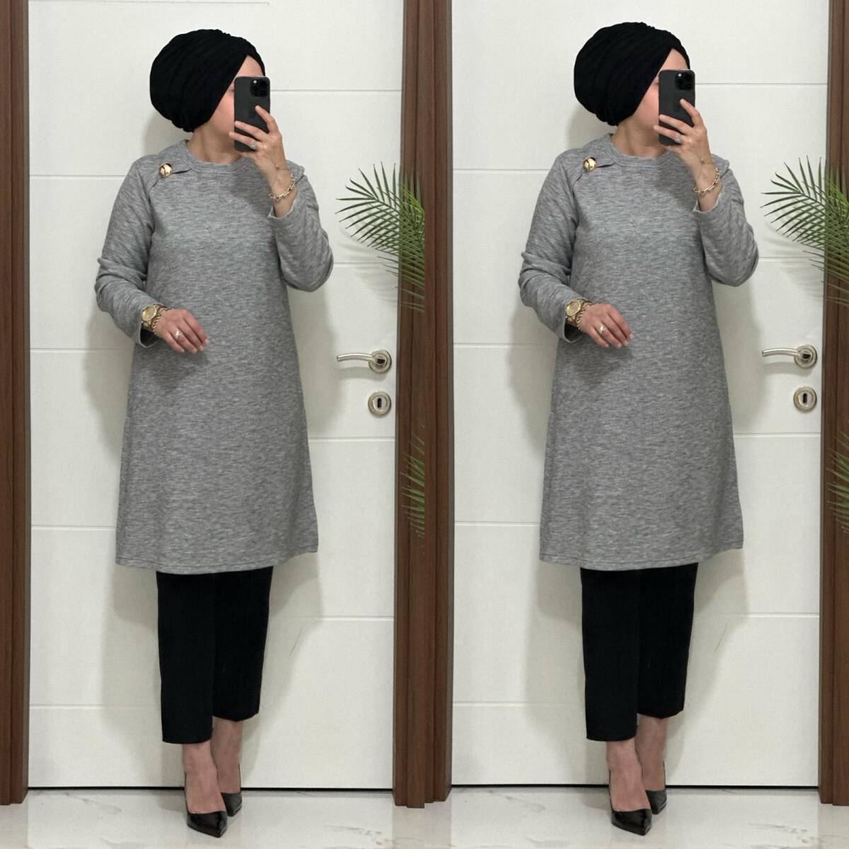 2600 K 80 GRİ OPEL TRİKO TUNİK - 3