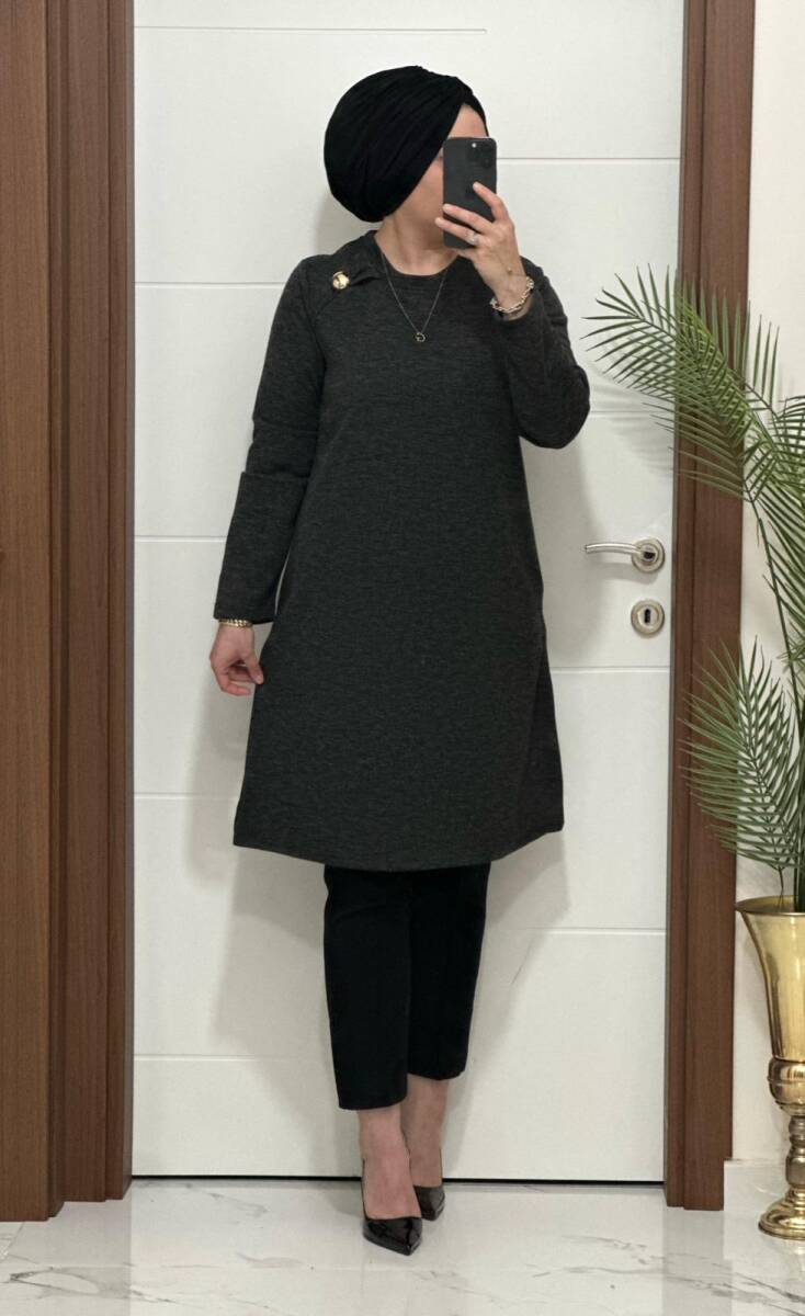 2600 K 80 ANTRASİT OPEL TRİKO TUNİK - 2