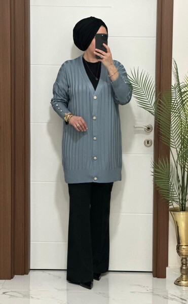 3311 K 50 GRİ PINAR TRİKO HIRKA - 2