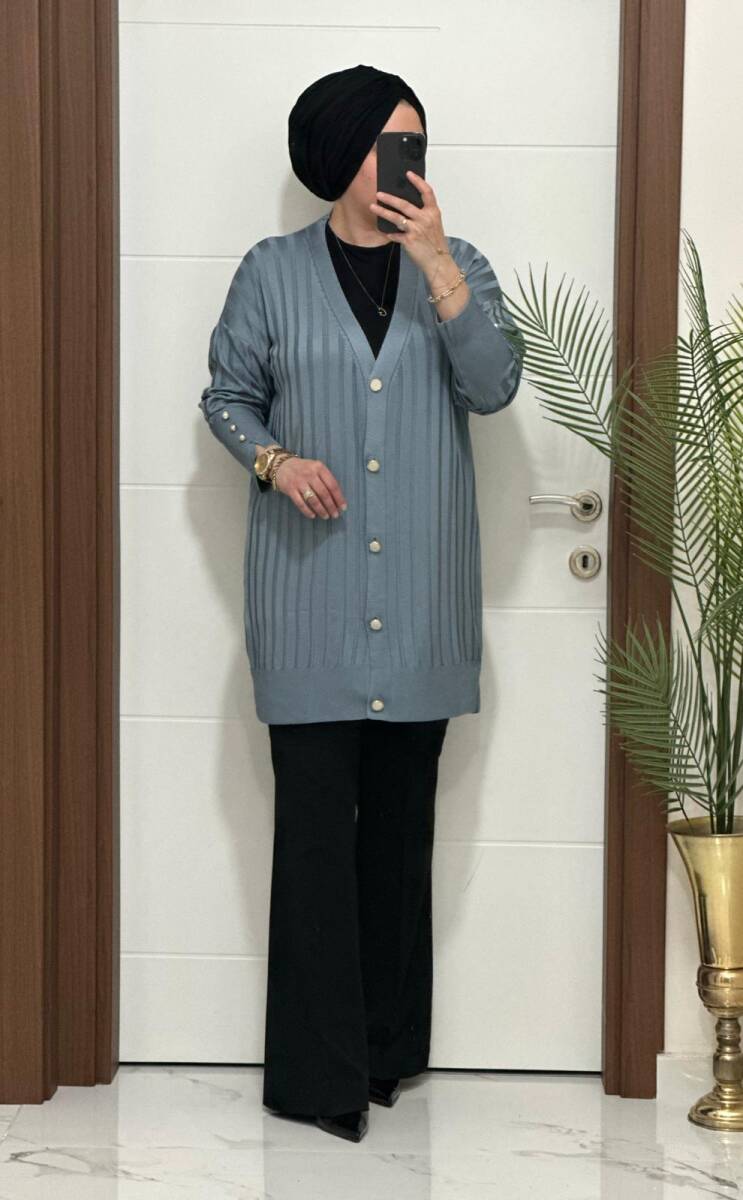 3311 K 50 GRİ PINAR TRİKO HIRKA - 2