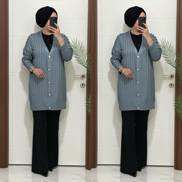 3311 K 50 GRİ PINAR TRİKO HIRKA - 4