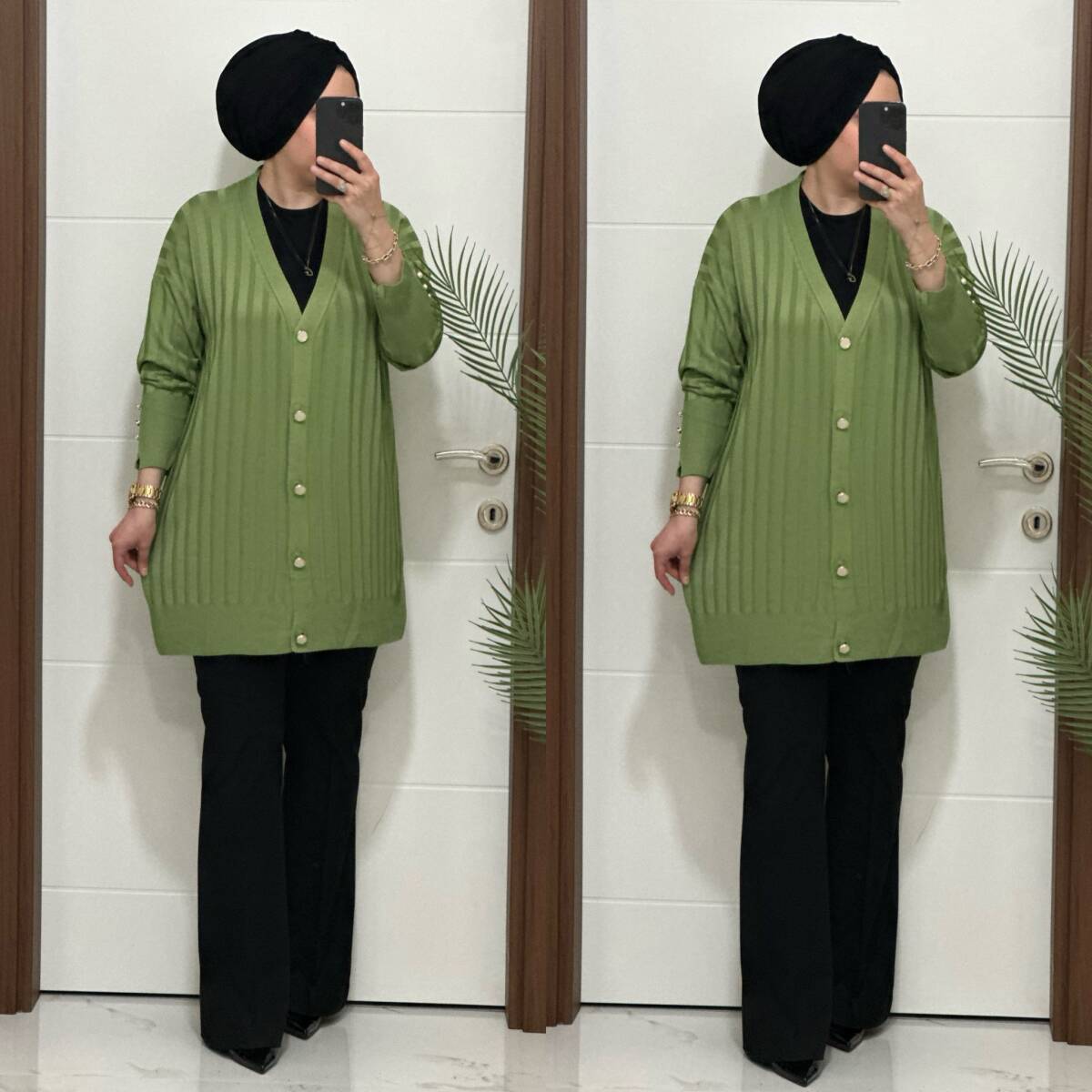 3311 K 50 YEŞİL PINAR TRİKO HIRKA - 3