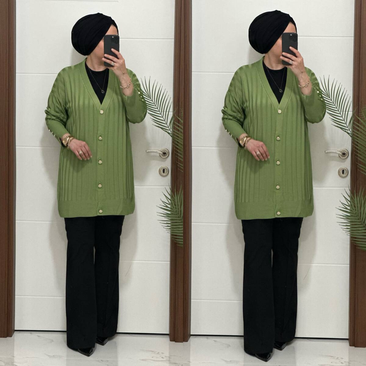 3311 K 50 YEŞİL PINAR TRİKO HIRKA - 4