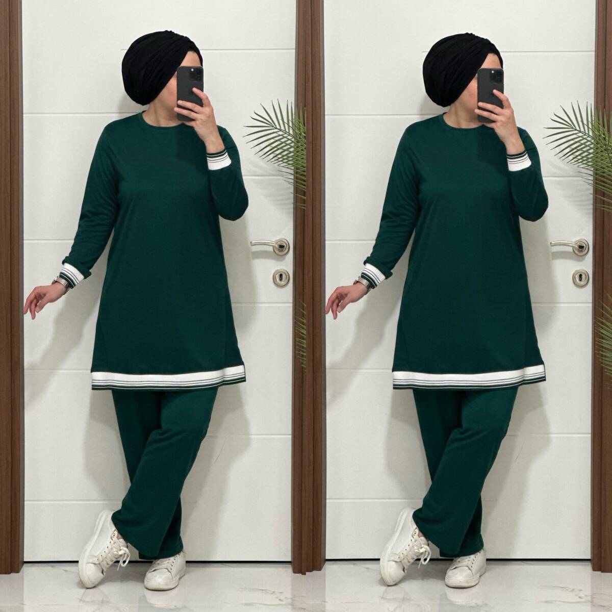 4580 K 70 YEŞİL RİBANALI SPOR TAKIM - 2