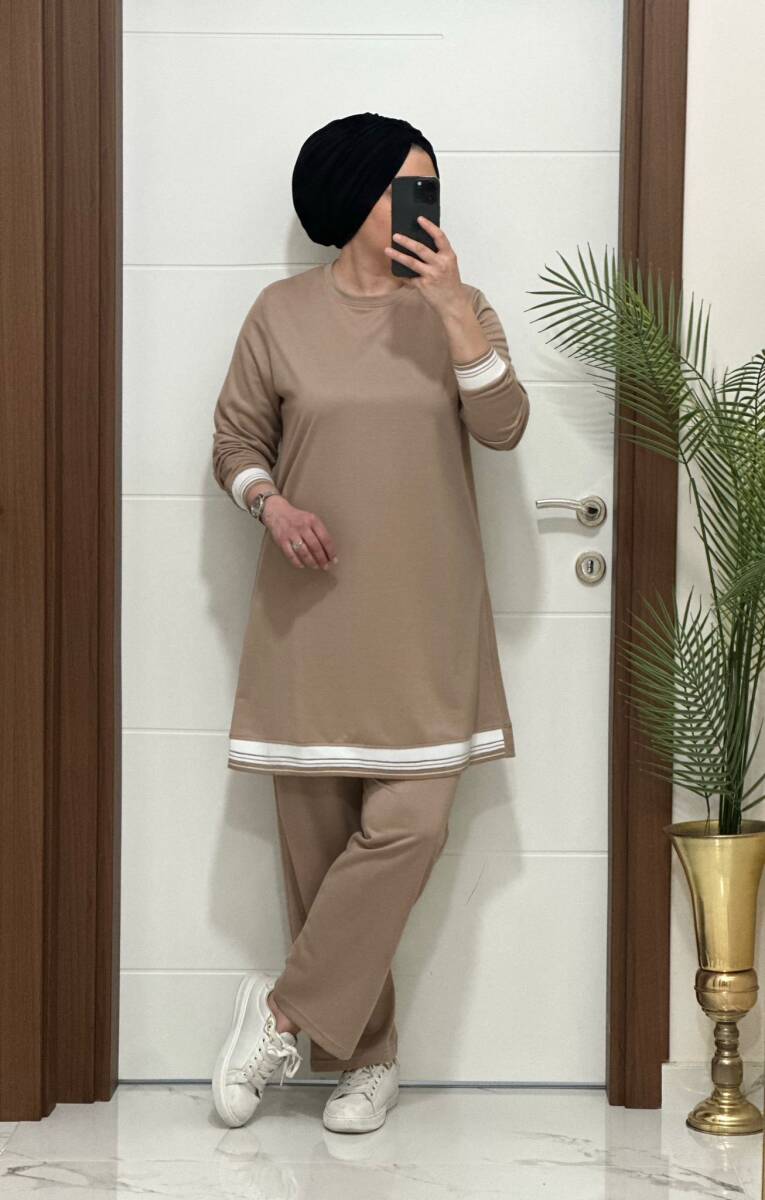 4580 K 70 VİZON RİBANALI SPOR TAKIM - 2