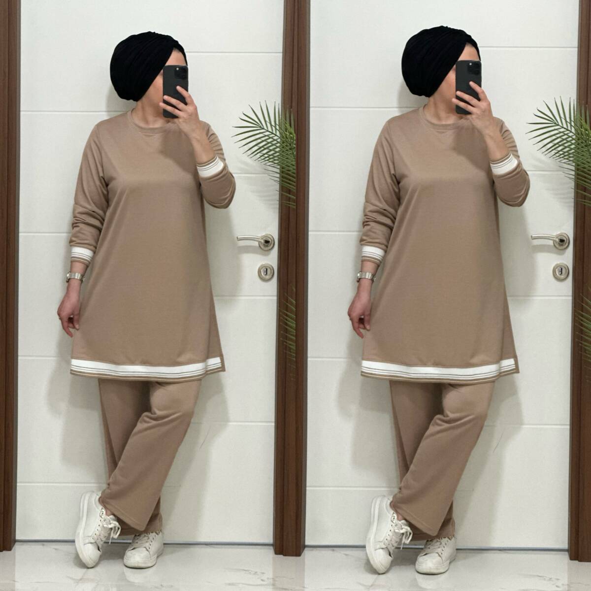 4580 K 70 VİZON RİBANALI SPOR TAKIM - 3