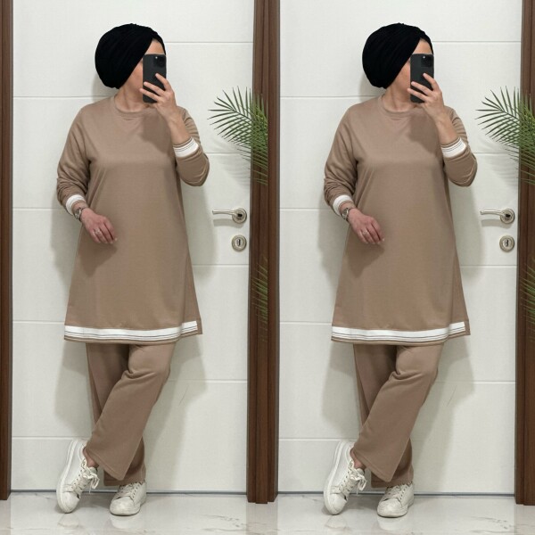 4580 K 70 VİZON RİBANALI SPOR TAKIM - 4