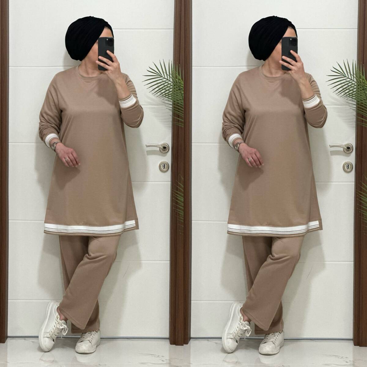 4580 K 70 VİZON RİBANALI SPOR TAKIM - 4