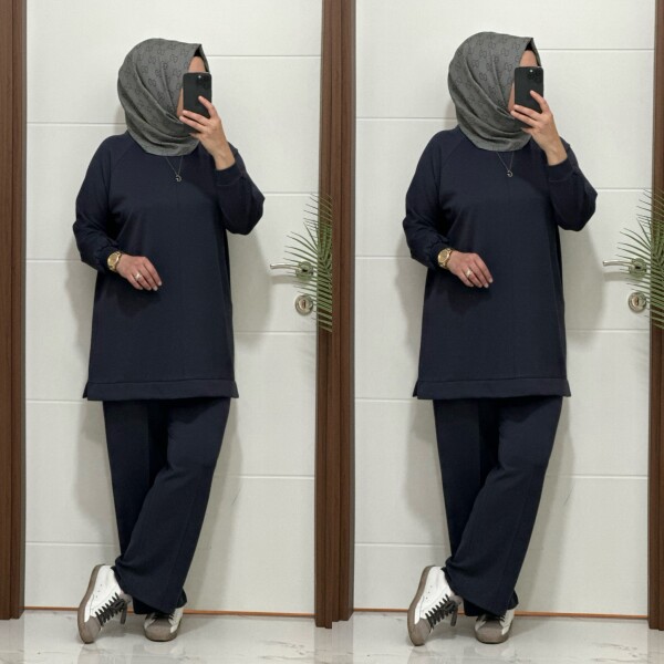 5222 K 120 GRİ ÖNÜ ÇIMALI SPOR İKİLİ TAKIM - 2