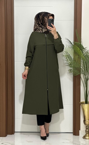 6070 K 120 HAKİ GİYÇIK KURTARICI GÖZDE KAP - MODA ALMİRA