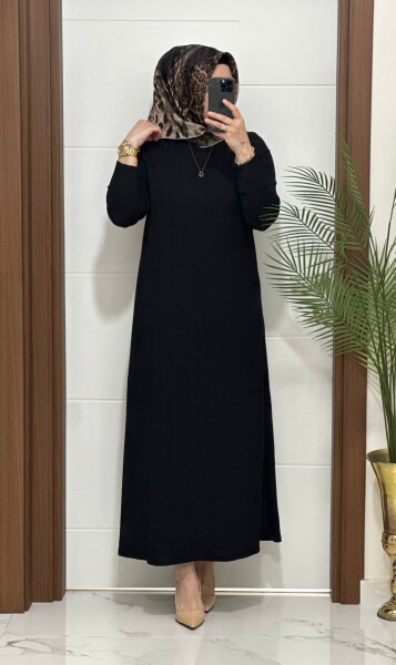 F13 K 90 SİYAH NADİDE ELBİSE - 2